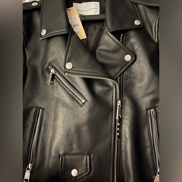 NWT Rebecca Minkoff Biker Jacket - Picture 5 of 6